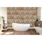 Ekena Millwork Belmont Boat Wood Mosaic Wall Tile, Natural Finish, 11 7/8"W x 11 7/8"H x 1/2"P WPW12X12BLMENA - alternate 6